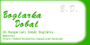 boglarka dobal business card